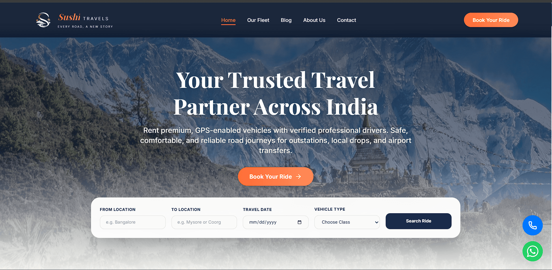 Sushi Travels Mockup
